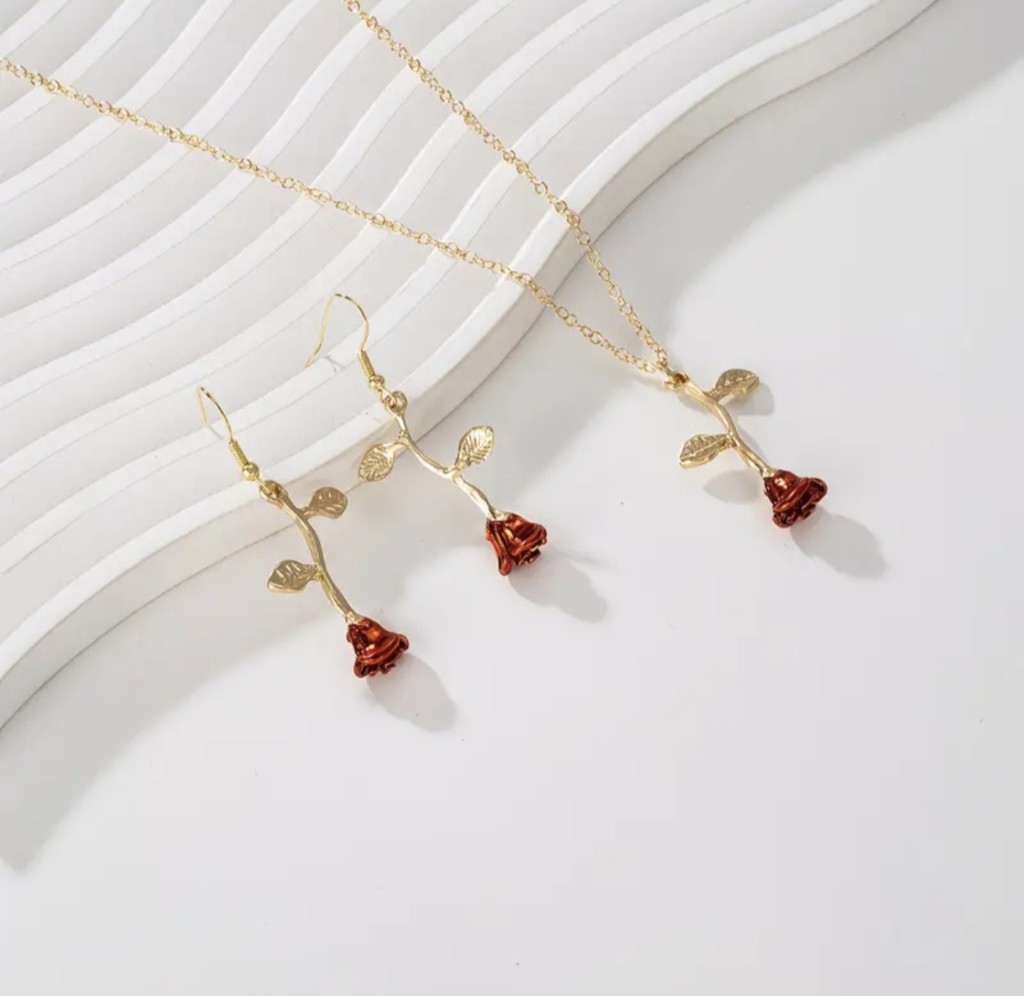 Conjunto Rosas Rojas