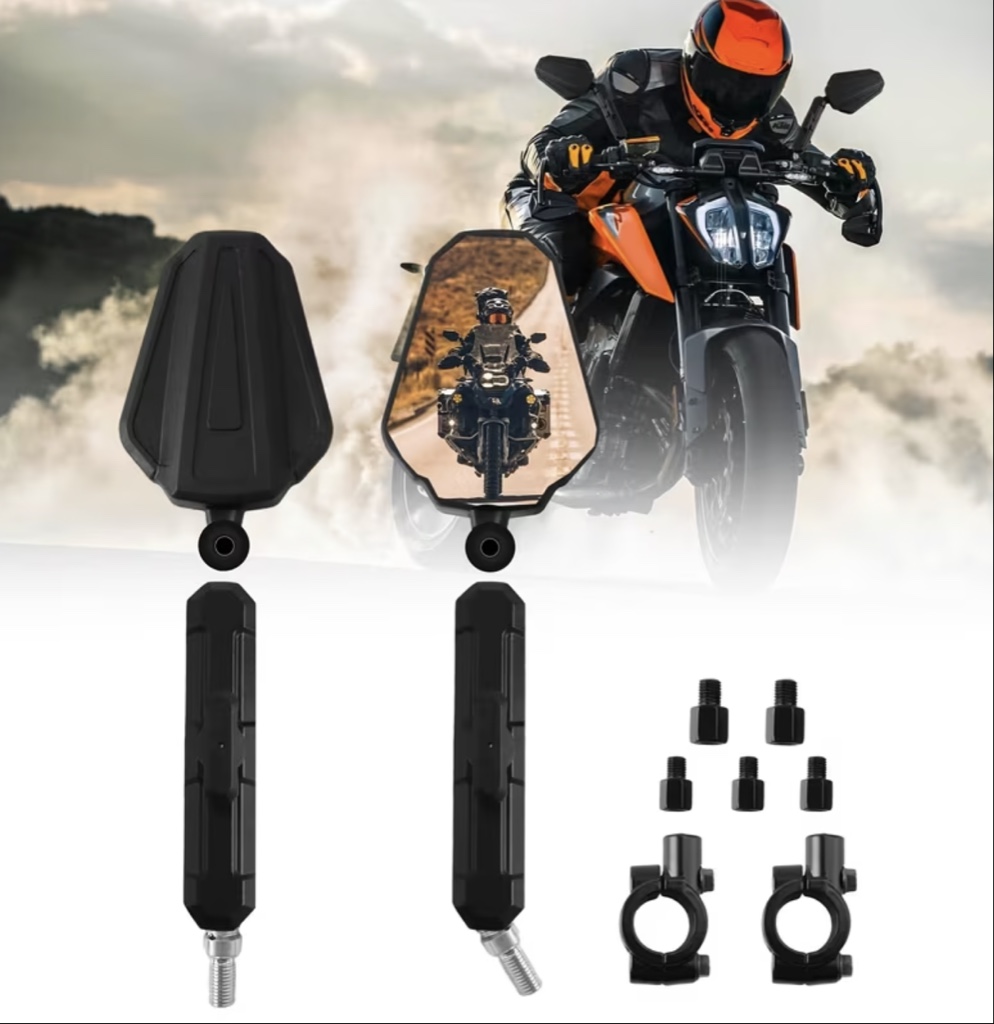 Espejos moto negros