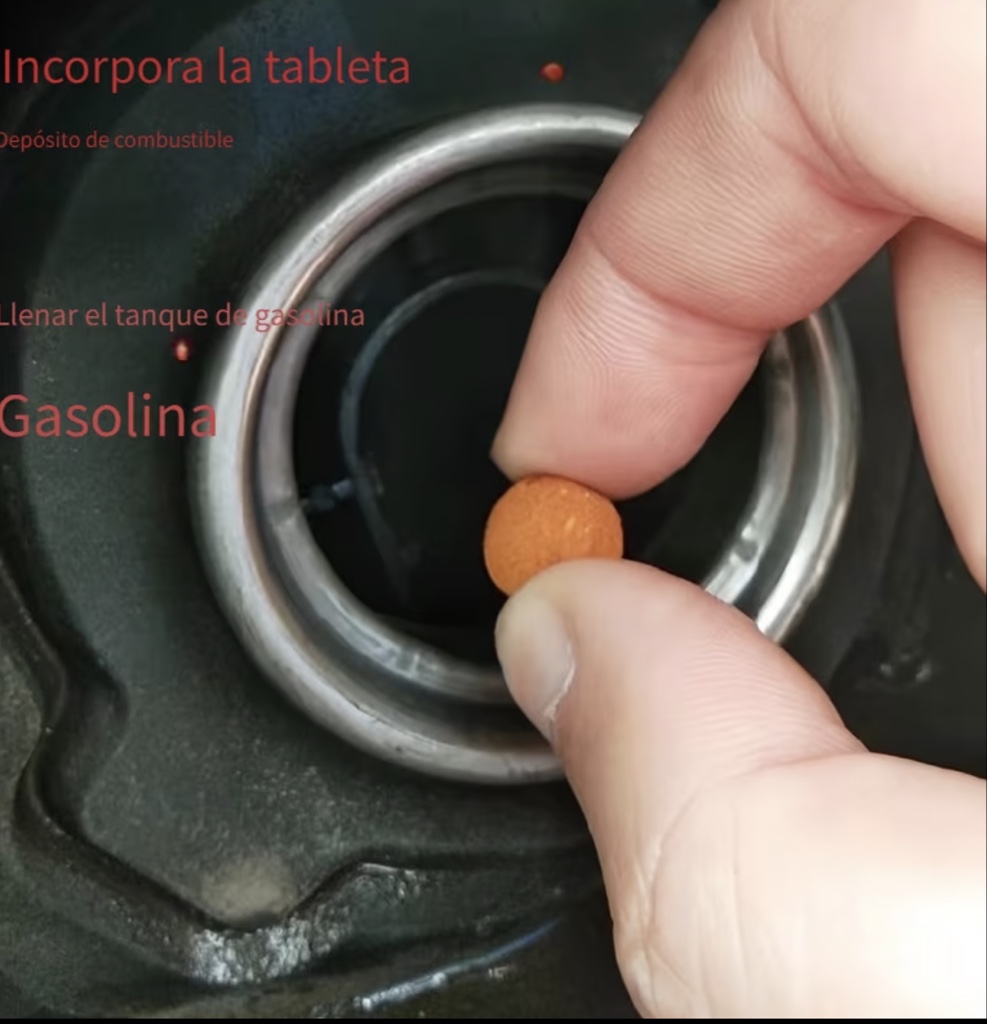 1 Tableta gasolina naranja