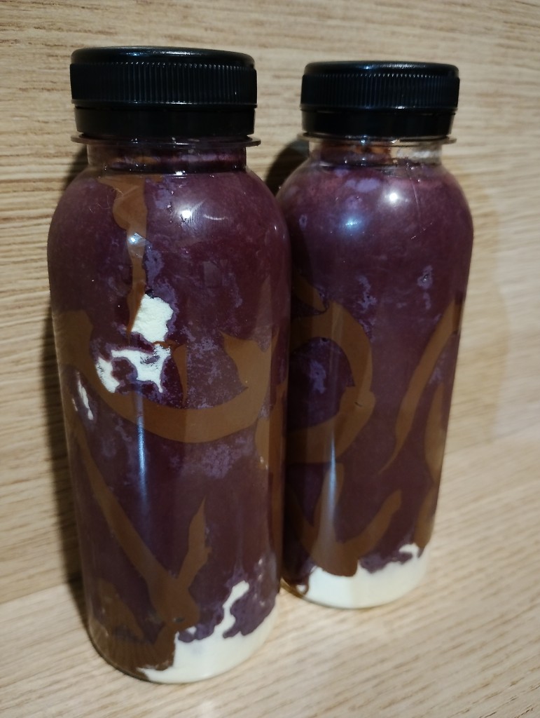 Açaí na garrafa Ninho com Nutella