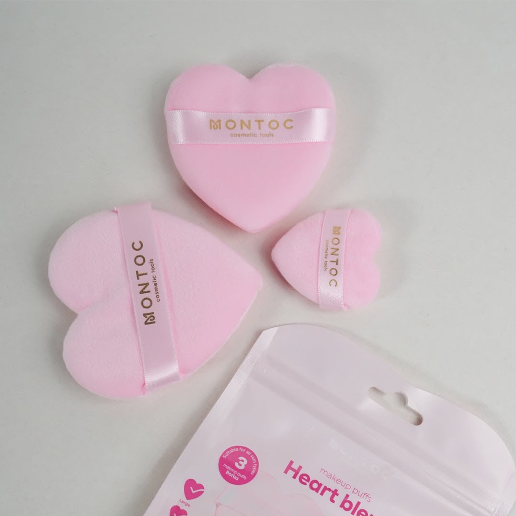 Montoc esponjas rosadas corazon