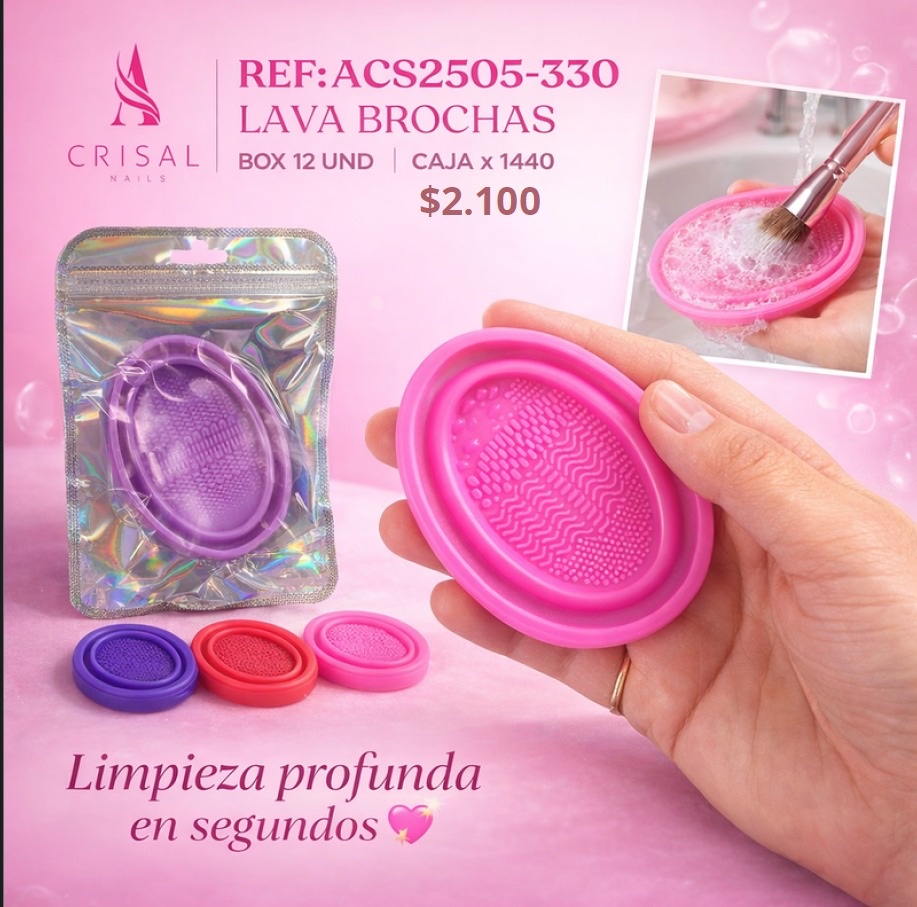 Tapete para lavar brochas