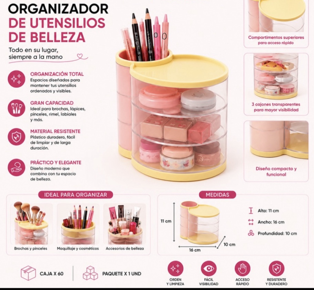 AC-226 - COFRE ORGANIZADOR