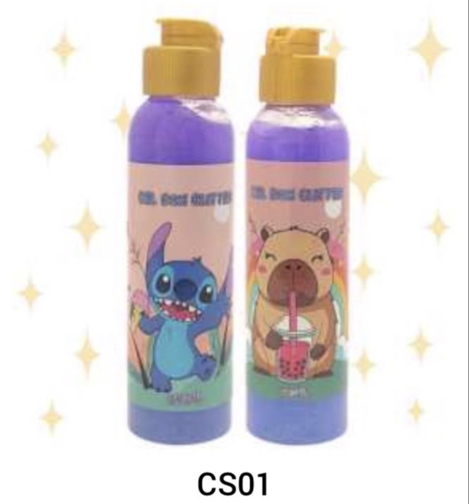 GEL CON GLITTER 120 ML