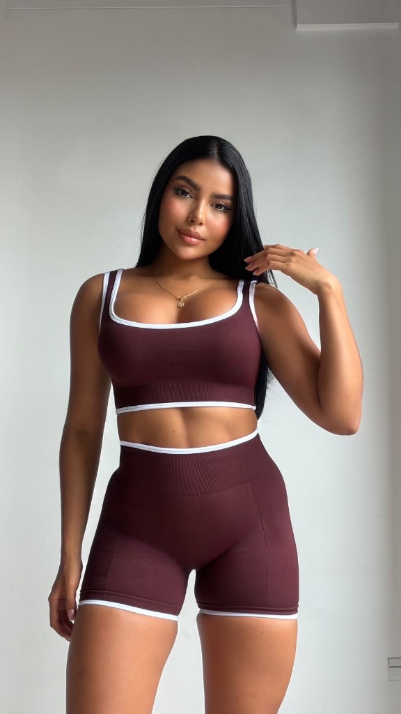 Conjunto corto de short y top Ref 001