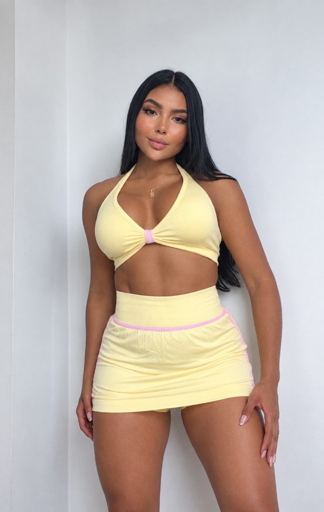 Conjunto de enagua y top Ref 004