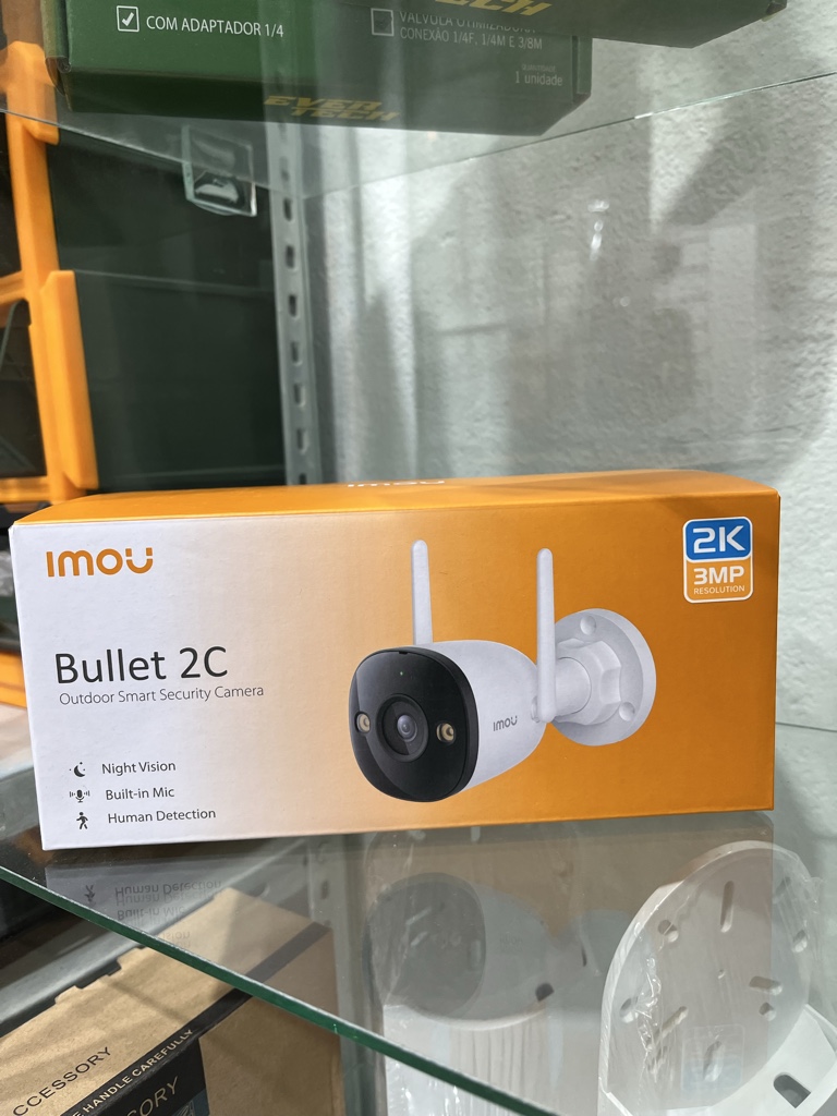Imou Bullet 2C camara de seguridad blanca