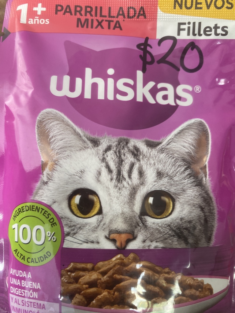 Whiskas sobres