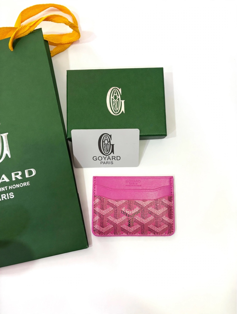 Goyard Card Holder – Rosado