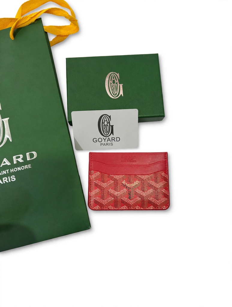 Goyard Card Holder – Rojo
