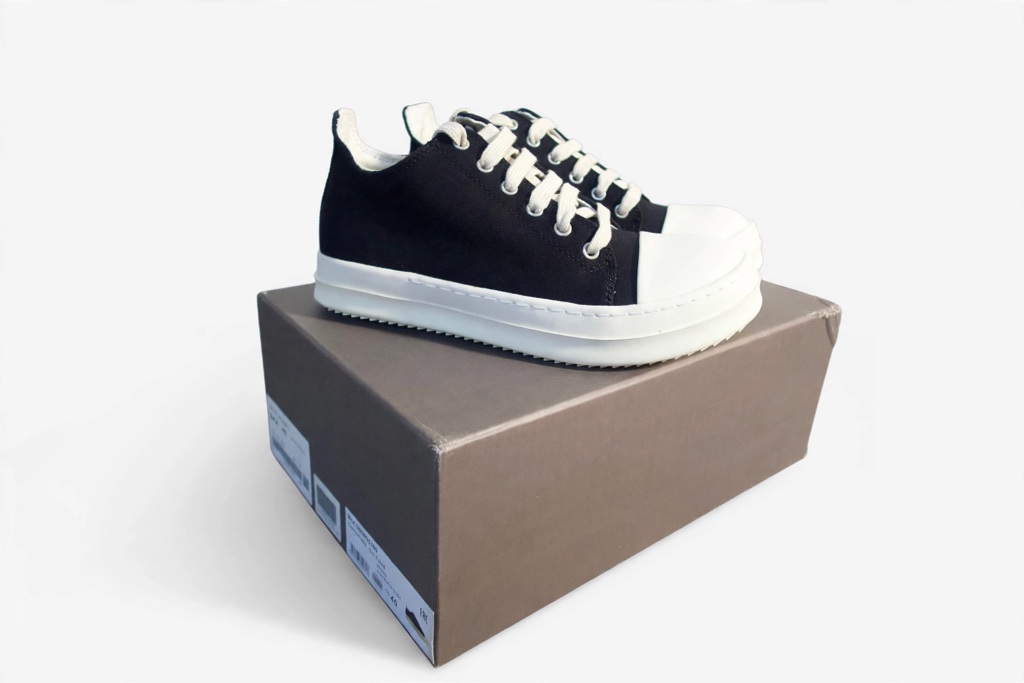 Rick Owens DRKSHDW Low – Black/Milk
