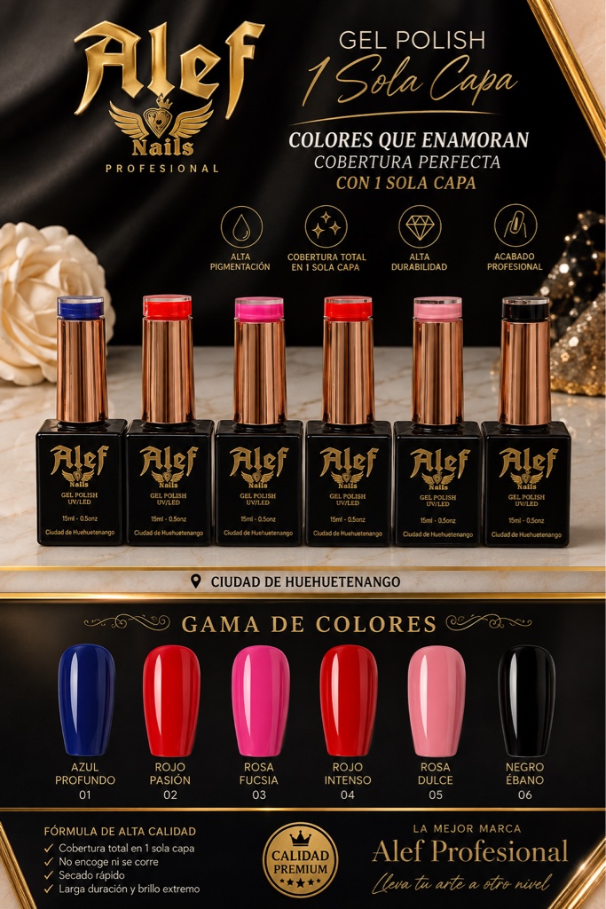 Alef Nails gel polish