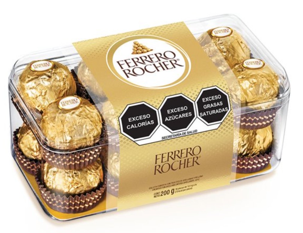 Ferrero Rocher 200gr/16 pzas
