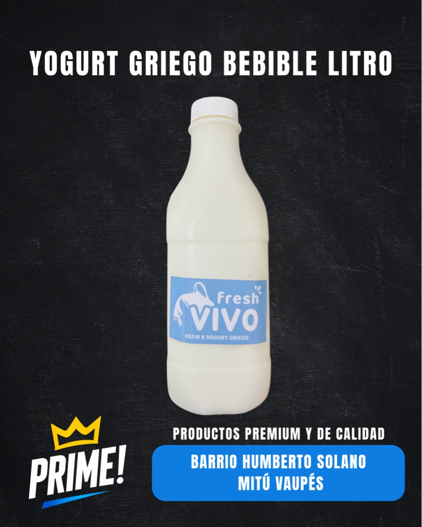 yogurt griego bebible 1L