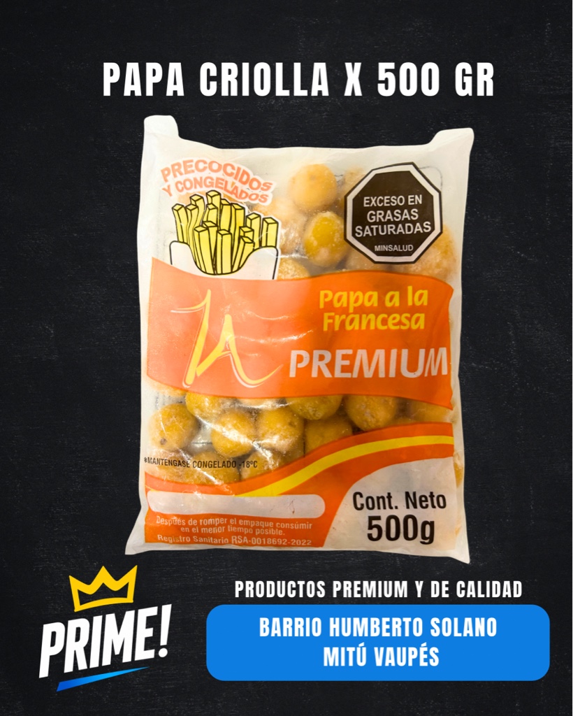 Papa criolla kilo