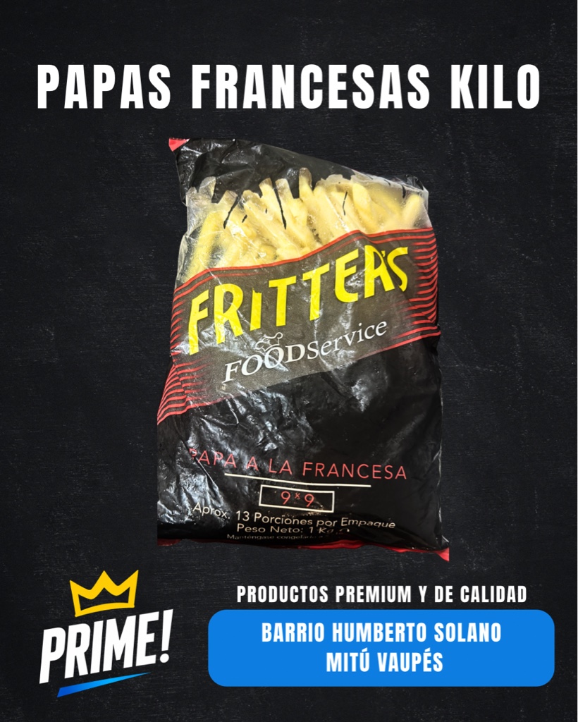 papas francesas kilo