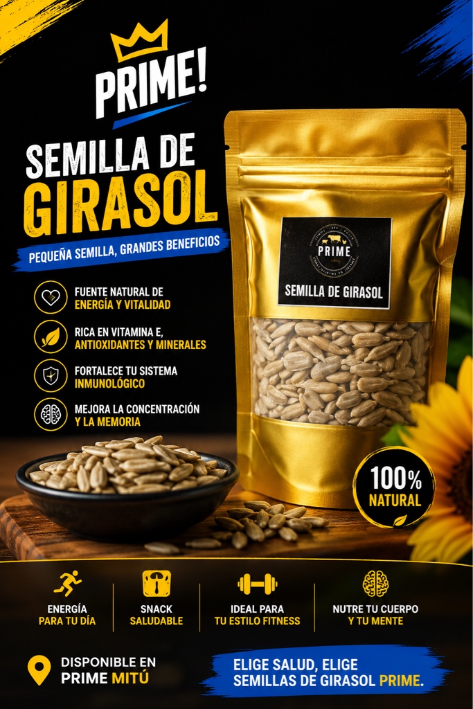 Prime semillas de girasol
