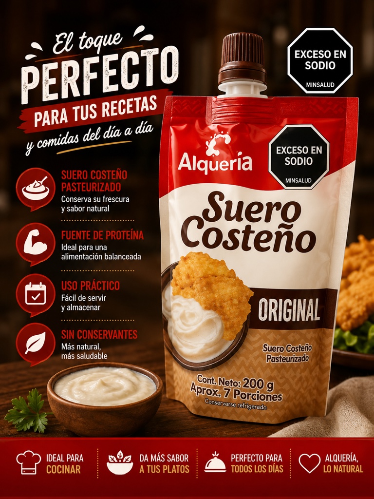 Alqueria Suero Costeño Original 200g