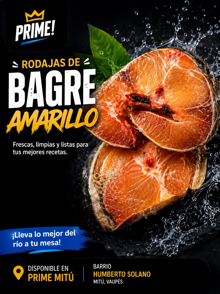 Prime bagre amarillo