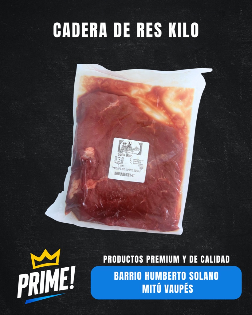 cadera de res kilo