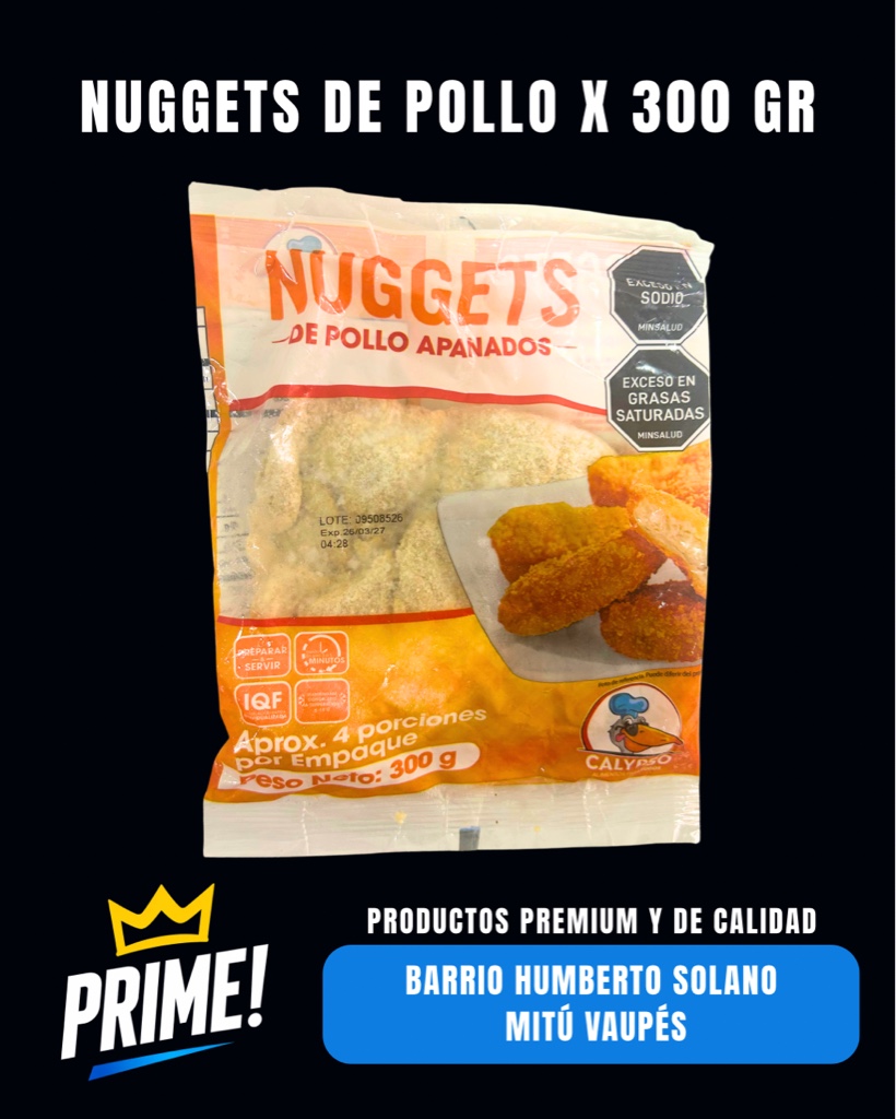 Calypso Nuggets de pollo 300 g