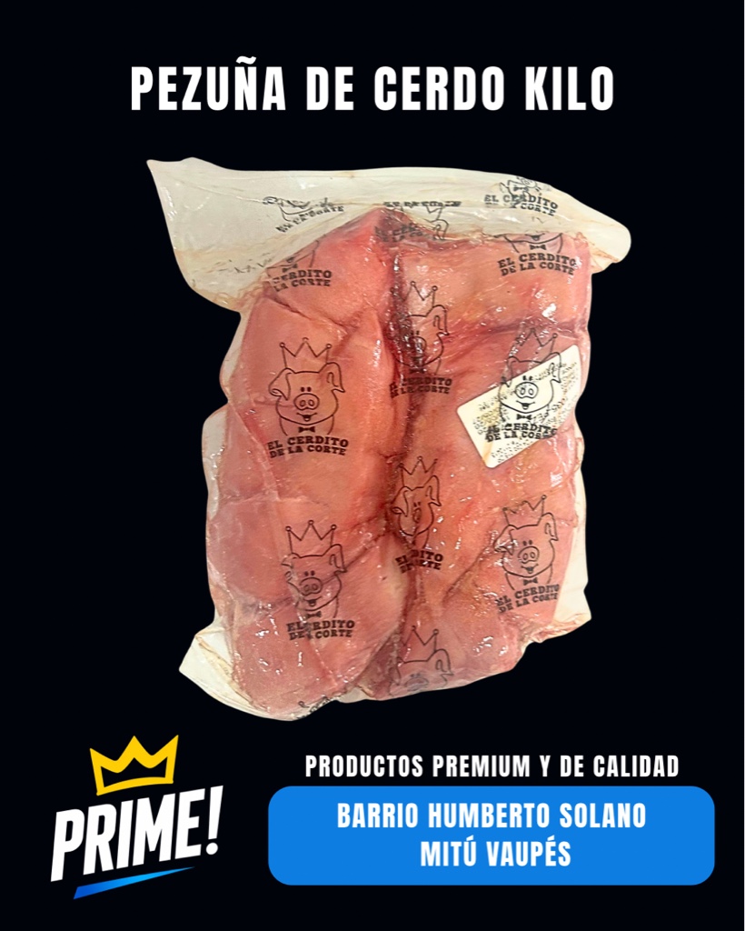 Pezuña de cerdo kilo