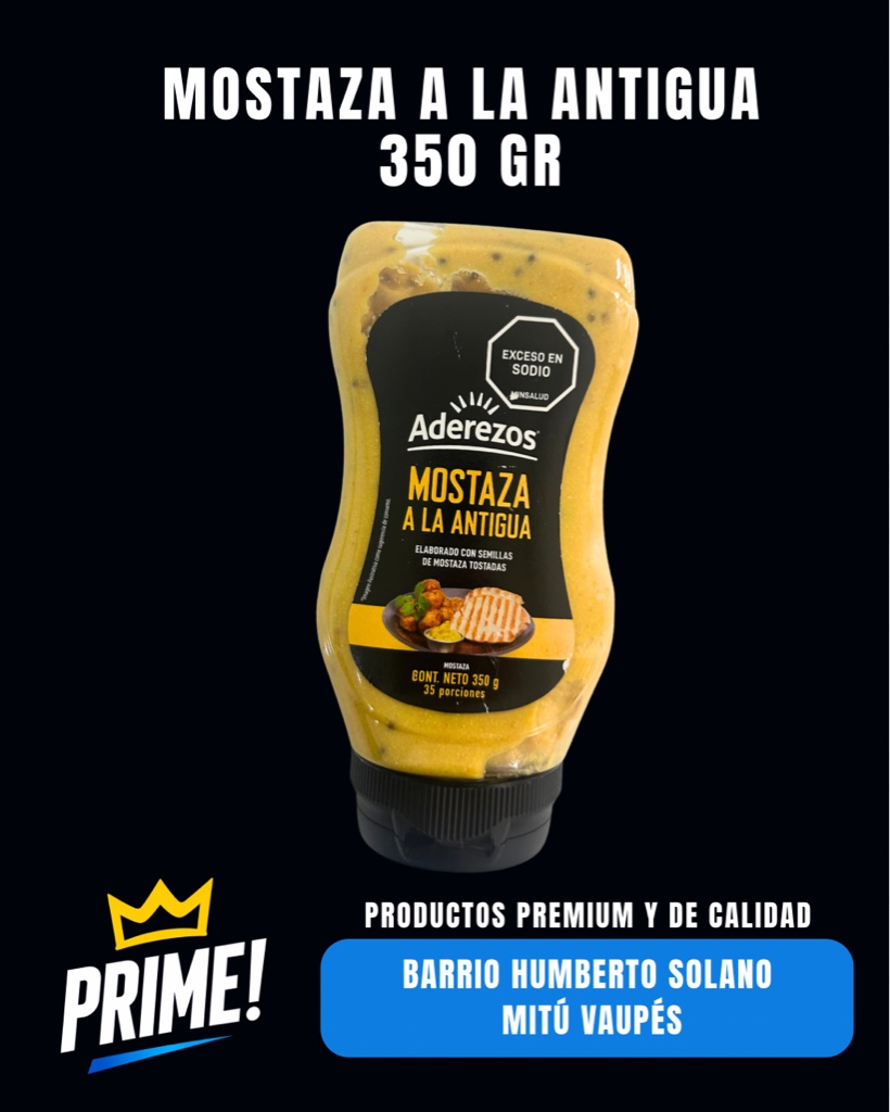 Mostaza a la Antigua 350g