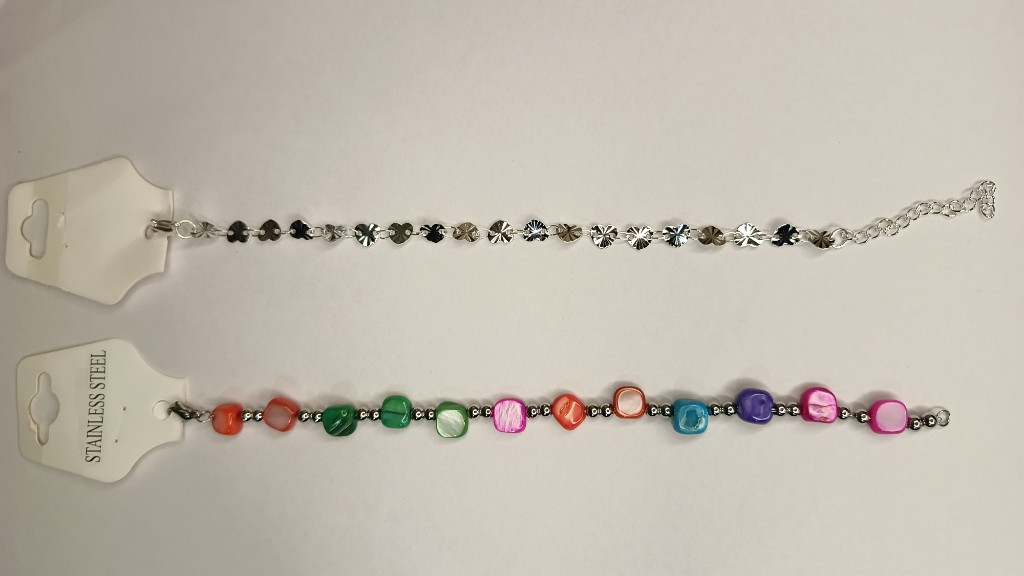 Pulsera Corazon Chato