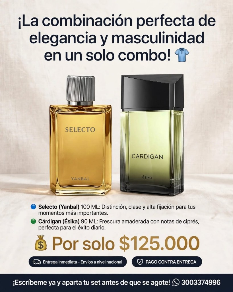 Yanbal Selecto + Esika Cardigan