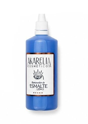 Akarella removedor de esmalte azul