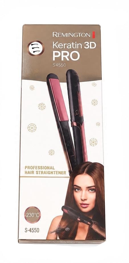 Remington Keratin 3D Pro plancha rosa