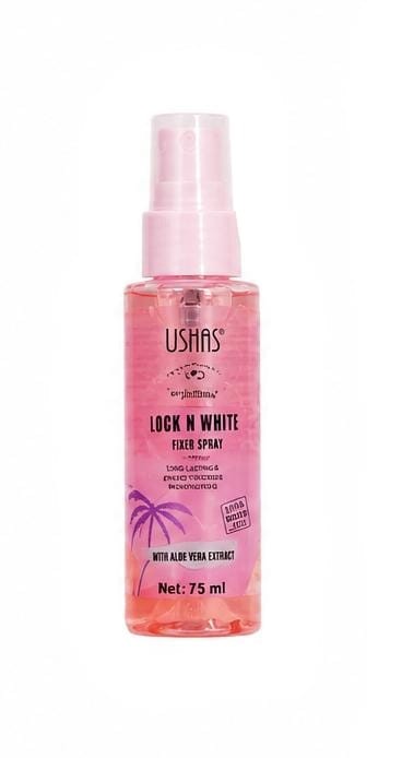 Ushas Lock N White fijador rosado 75ml