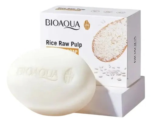 BIOAQUA Jabón arroz blanco
