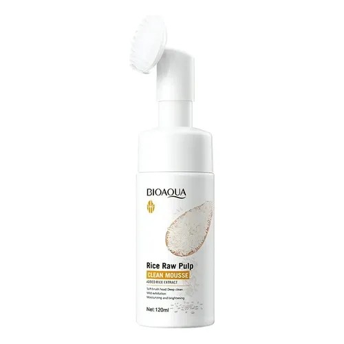 BIOAQUA espuma limpiadora arroz 120ml