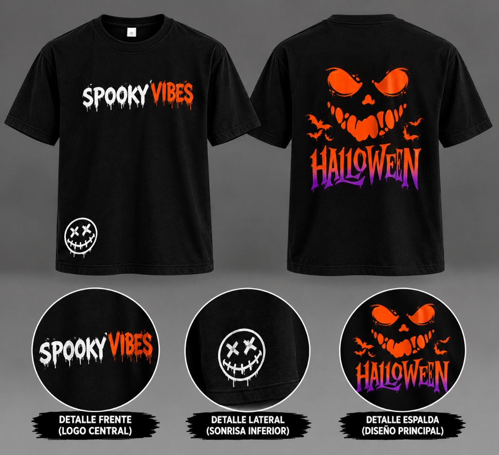 Camiseta Colección Halloween