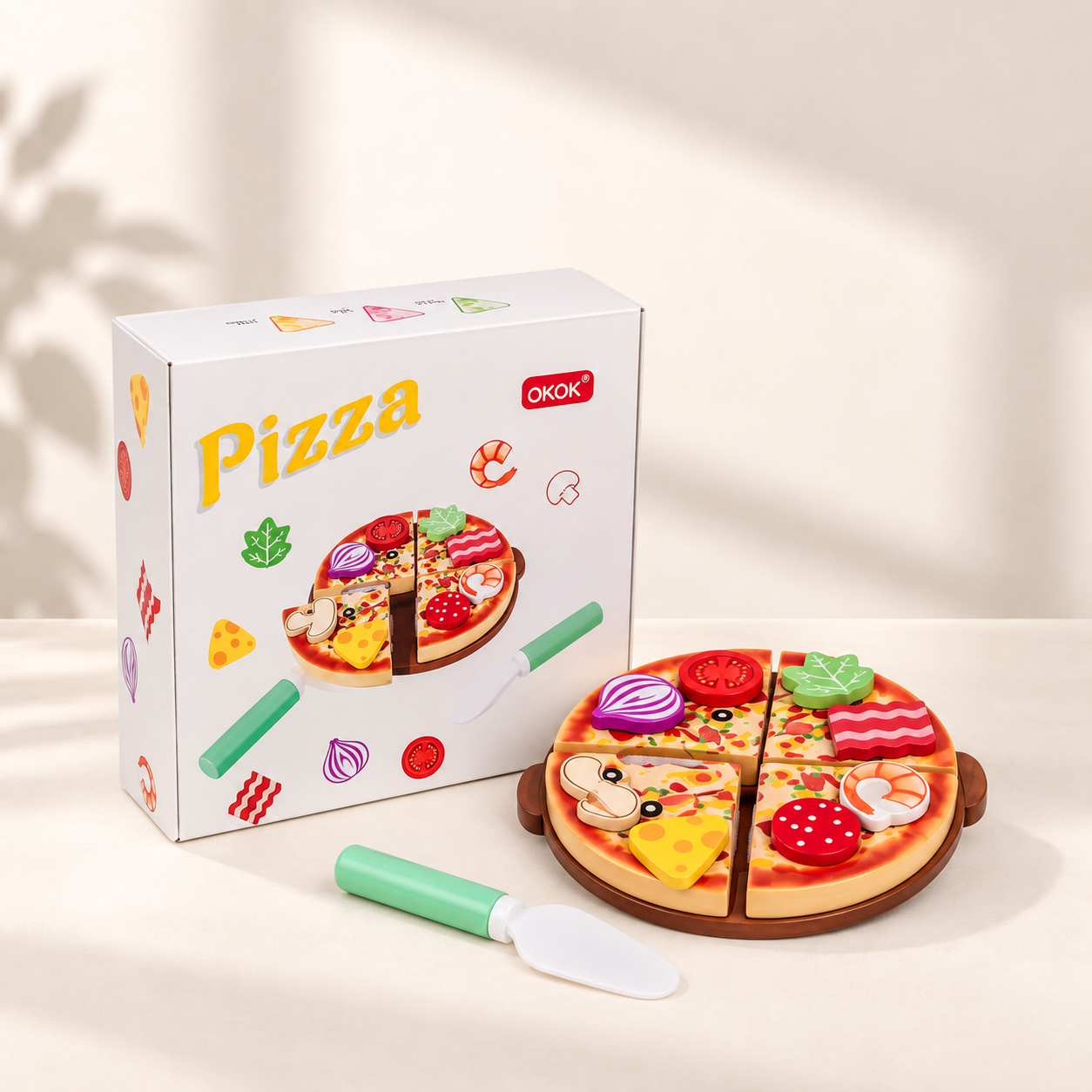 Set de pizza de juguete OKOK