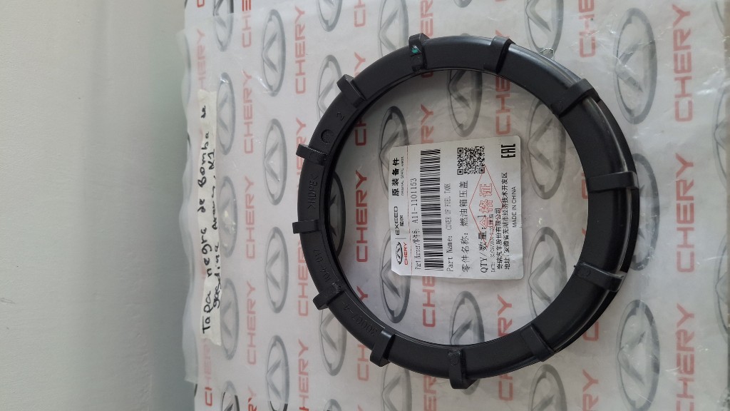 Tapa rosca negra bomba de gasolina