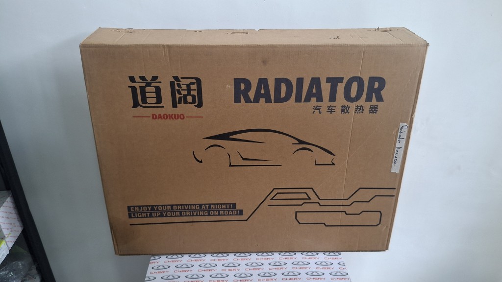 Radiador con tapa, Arauca X1