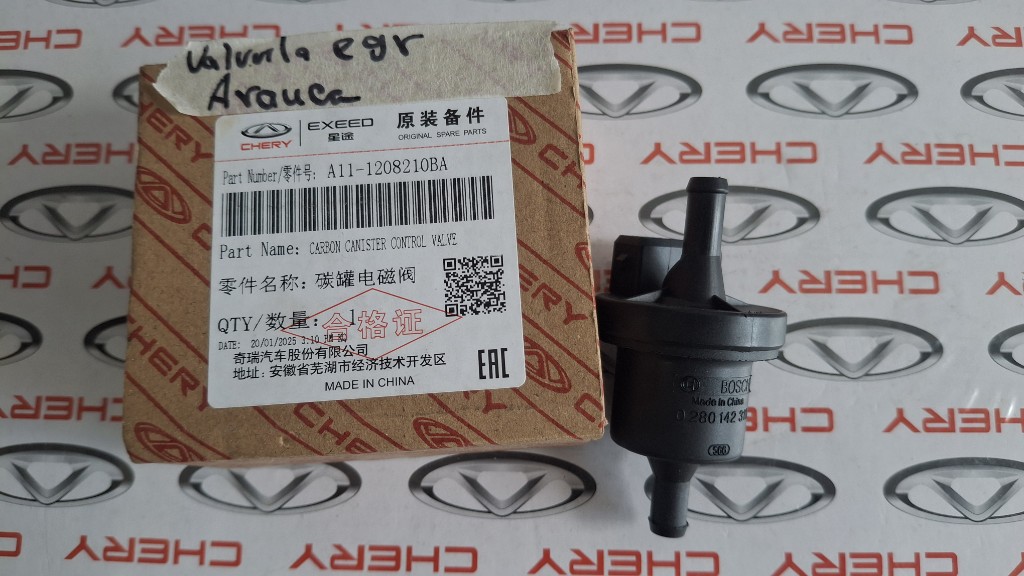 Valvula EGR gases, Arauca