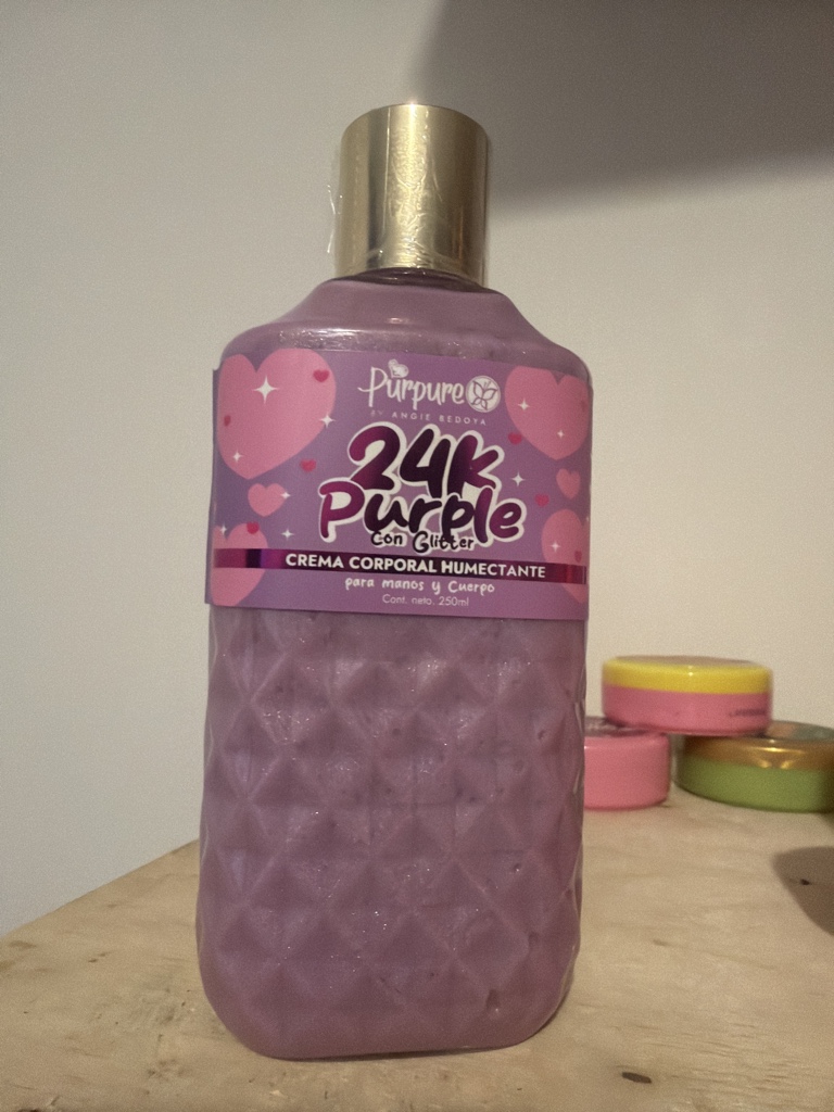 Purpure 24K Purple crema corporal