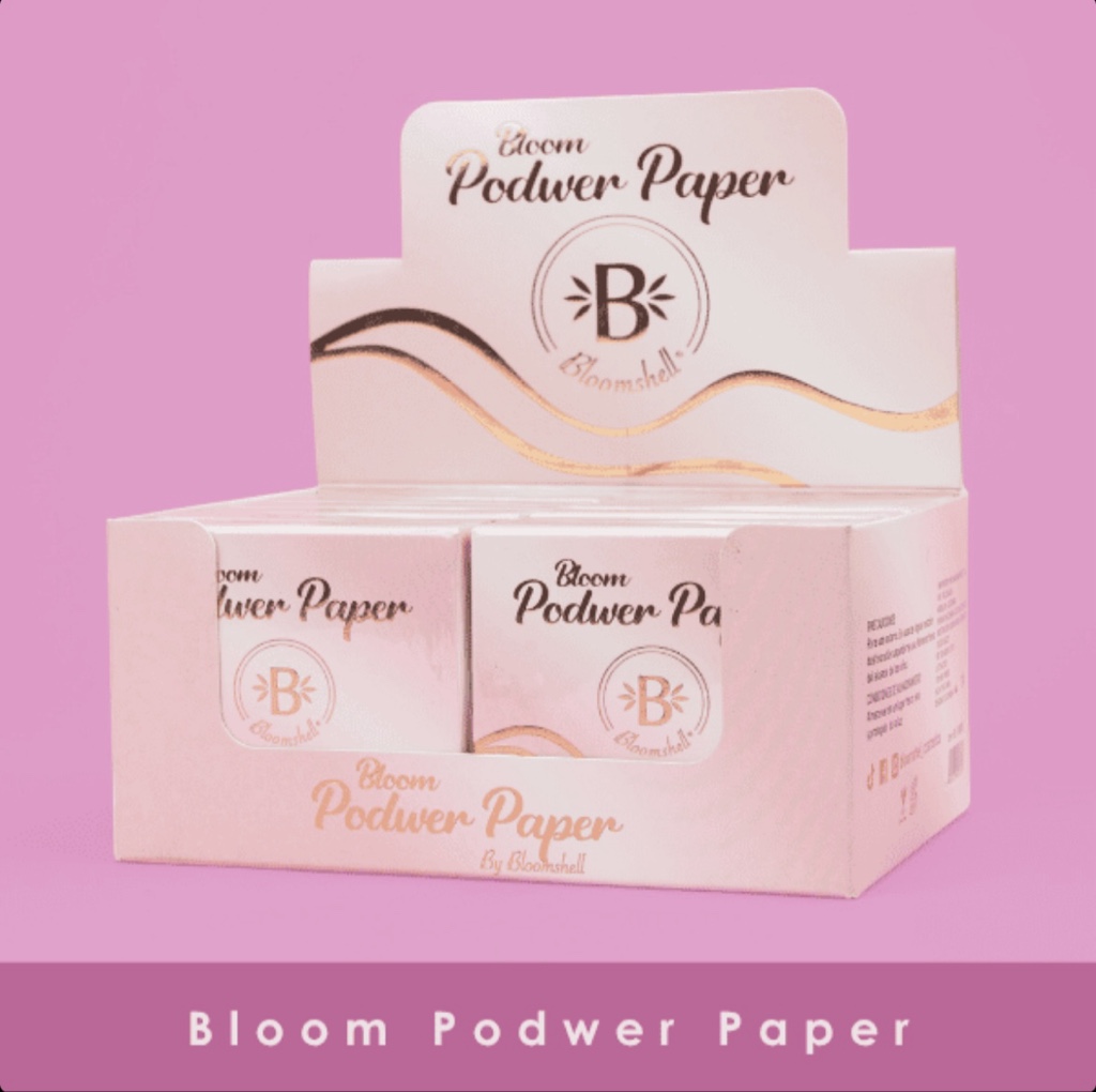 Bloomshell Bloom Podwer Paper/ papel absorbente