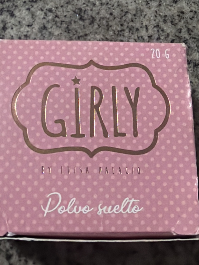 Girly polvo suelto translucido