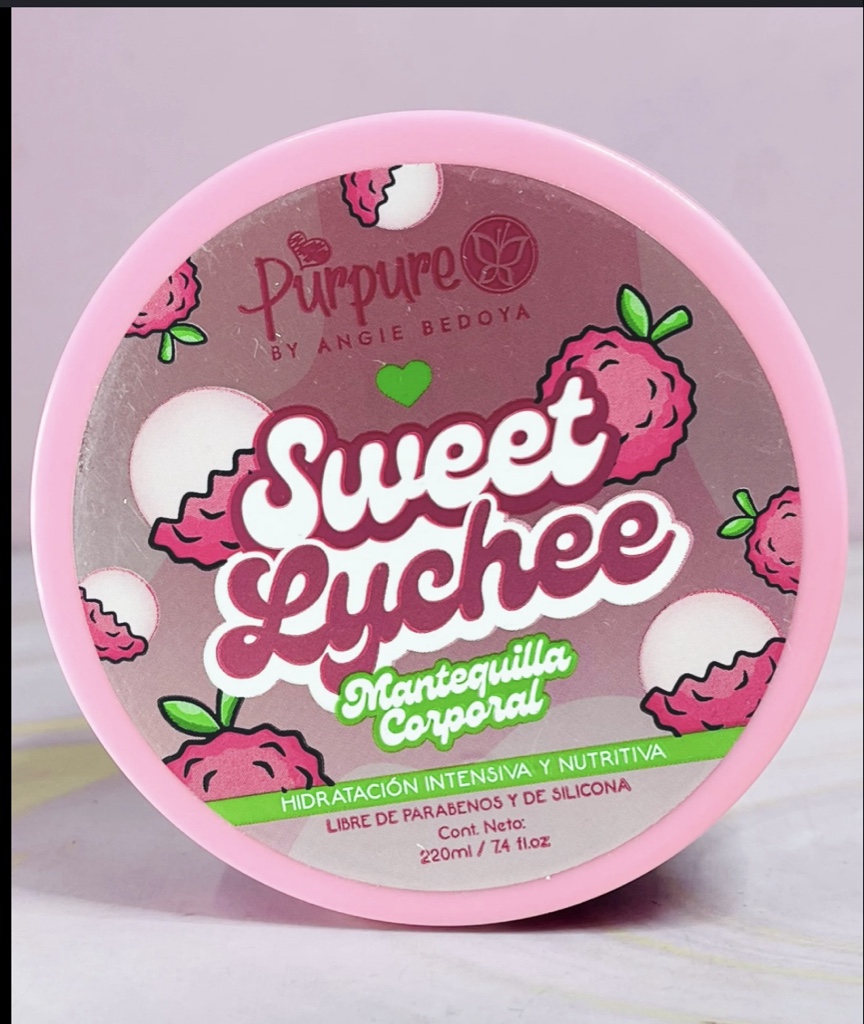 Purpure Sweet Lychee mantequilla corporal grande