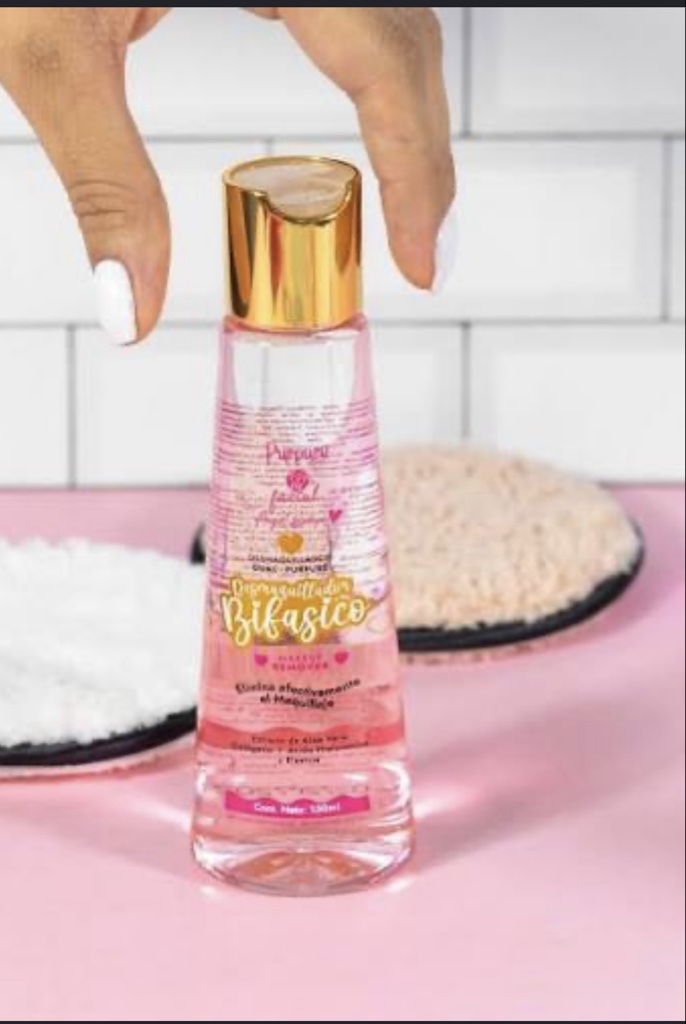 Purpure desmaquillante Bifasico