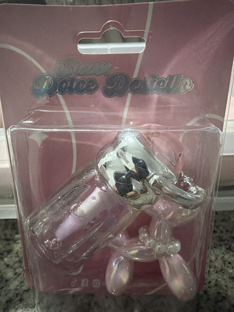 Bloomshell Dolce Destello perrito llavero