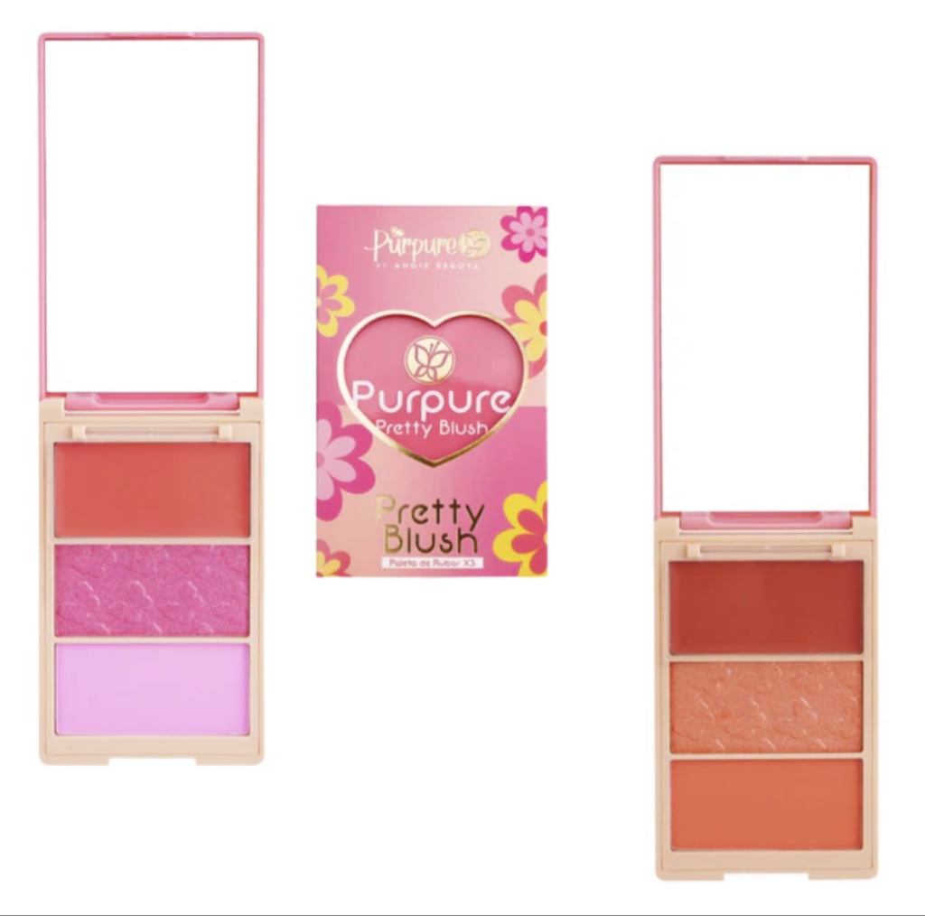 Purpure Pretty Blush rubor x3 Tono Queen