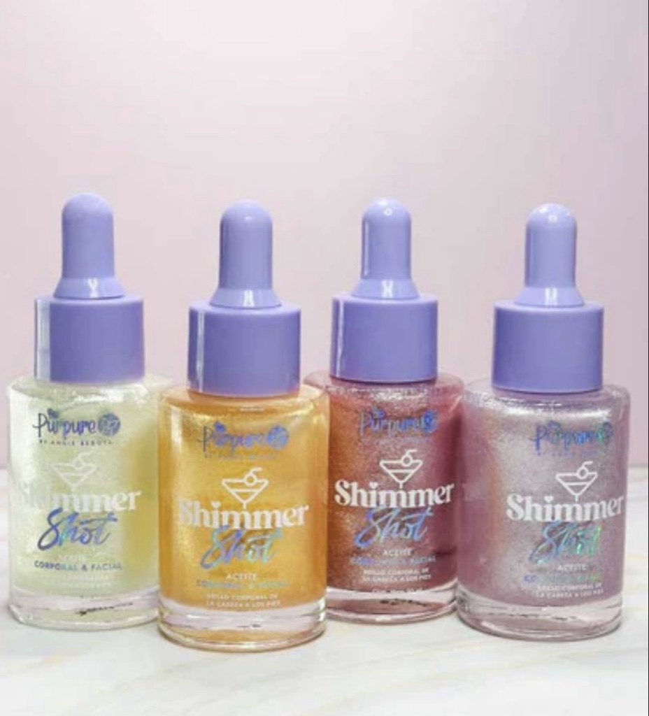 PURPURE Purple Shimmer Shot aceite corporal