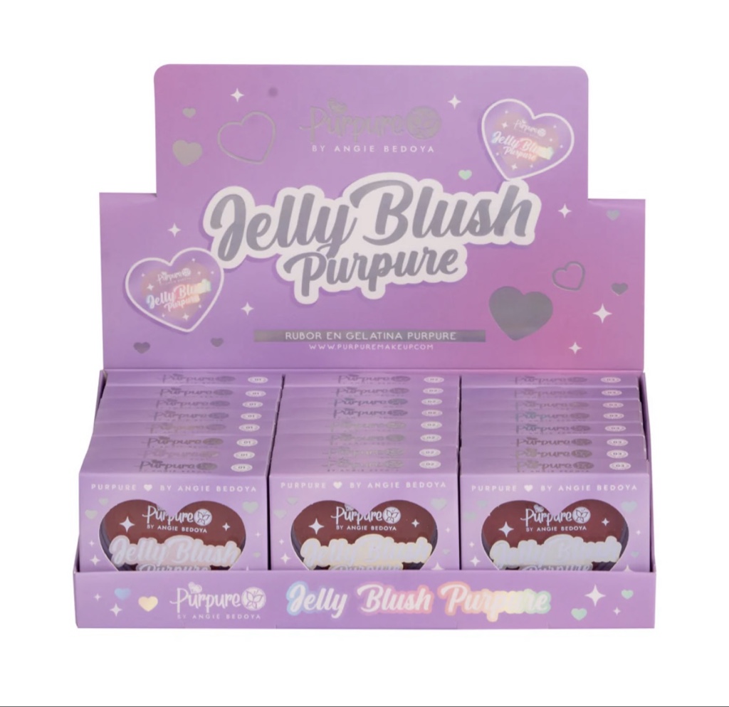 Purpure Jelly Blush Purple Tono 01 Popular