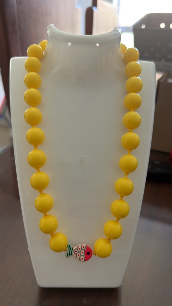 Altezza Collar tendencia amarillo pez cod055