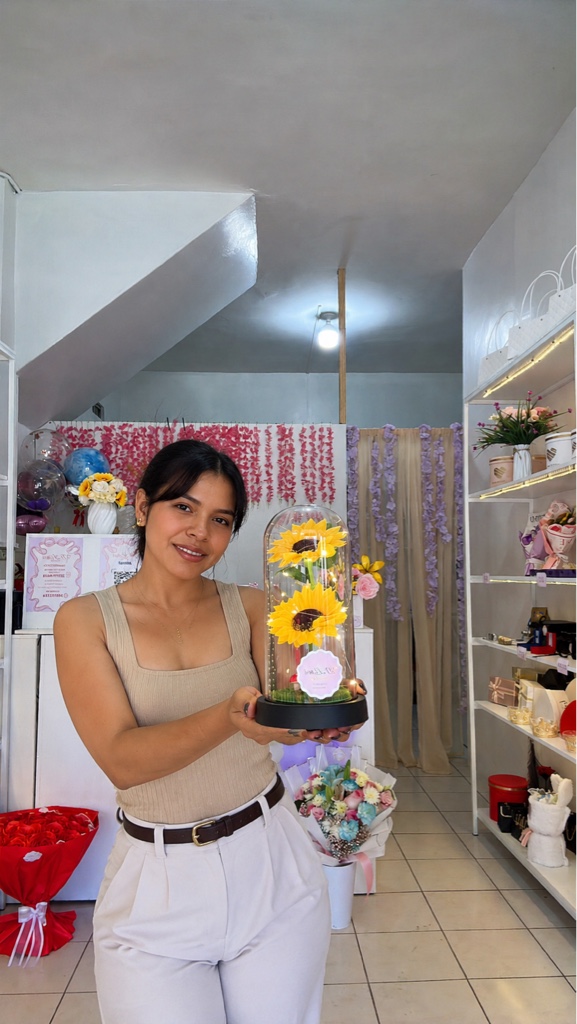 Cúpula de flores